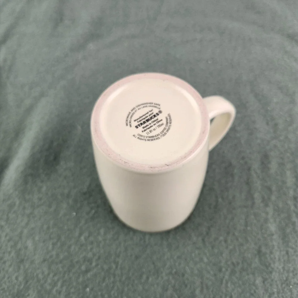 Starbucks TAZO Logo Coffee‎ Tea Mug 11.8 oz 2012